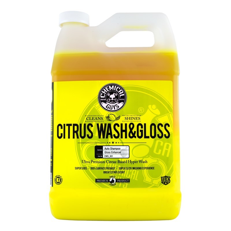 Chemical Guys Citrus Wash &amp; Gloss Concentrated Car Wash - 1 Gallon