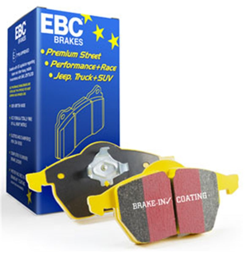 EBC 12+ Mercedes-Benz C250 Coupe 1.8 Turbo Sport Edition Yellowstuff Front Brake Pads