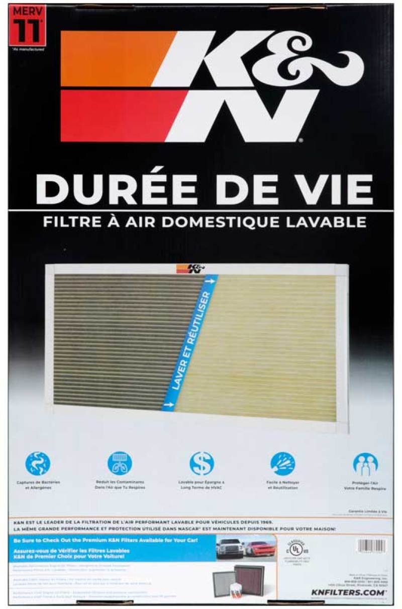 K&amp;N HVAC Filter - 16 x 25 x 1