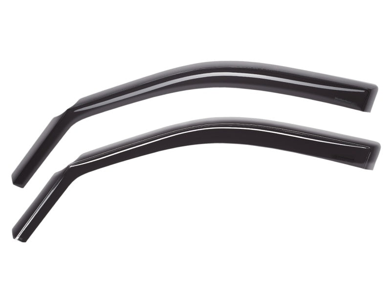 WeatherTech 12+ Honda Civic Front Side Window Deflectors - Dark Smoke