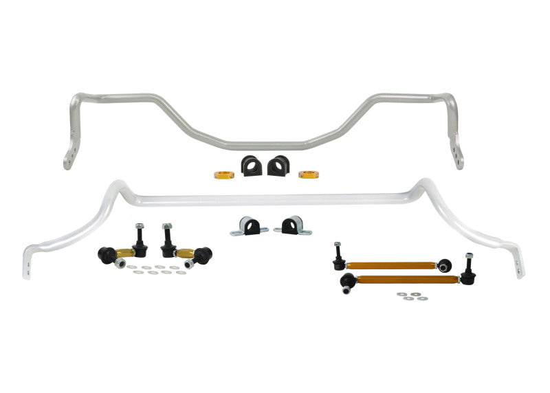 Whiteline 09-15 Mitsubishi Lancer Ralliart Front &amp; Rear Sway Bar Kit