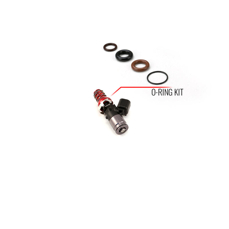 Injector Dynamics O-Ring/Seal Service Kit for Injector w/ 11mm Top Adapter and WRX Bottom Adapter.