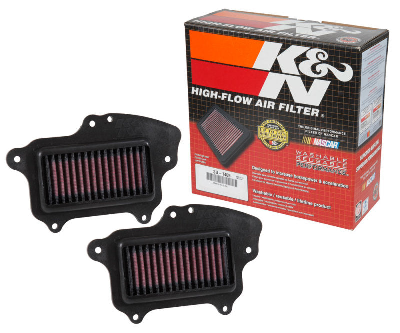 K&amp;N 16-17 Suzuki Boulevard M90 1462CC Replacement Drop In Air Filter (Set of 2)