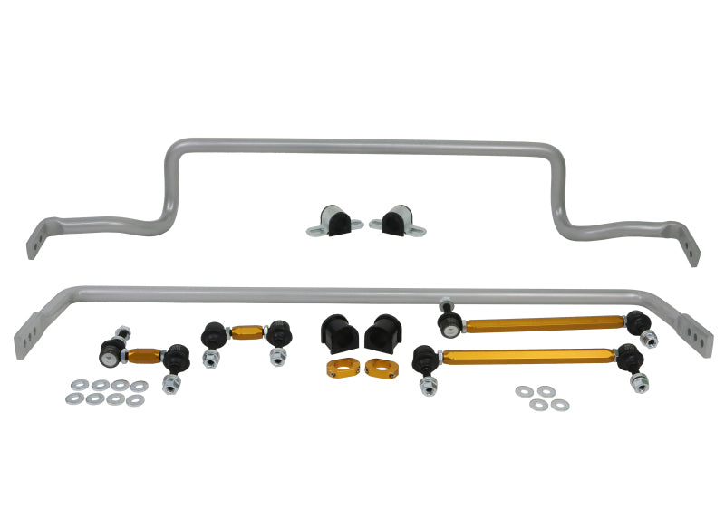 Whiteline 08-17 Mitsubishi Lancer Front &amp; Rear Sway Bar Kit