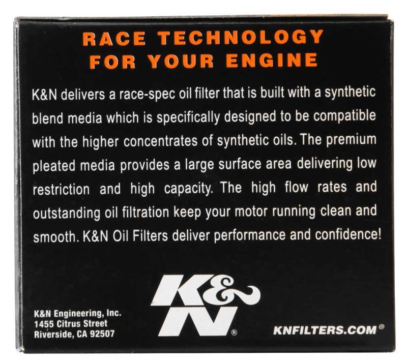 K&amp;N Aprilia / Bombardier / Can-Am / Ski Doo 2.219in OD x 2.969in H Oil Filter