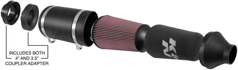 K&amp;N Universal Off-Road Air Intake (Replaces 85-6853)