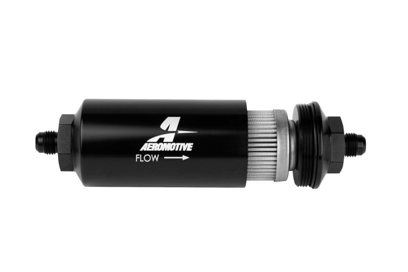 Aeromotive In-Line Filter - (AN-06 Male) 100 Micron Stainless Steel Element