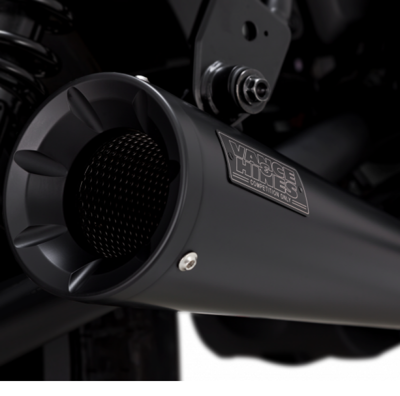 Vance &amp; Hines HONDA Hondada 17-20 Rebel S/O Black Slip-On Exhaust