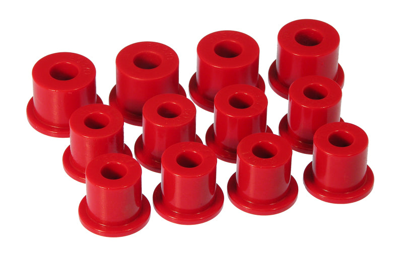 Prothane 80-86 Nissan 720 2/4wd Spring &amp; Shackle Bushings - Red