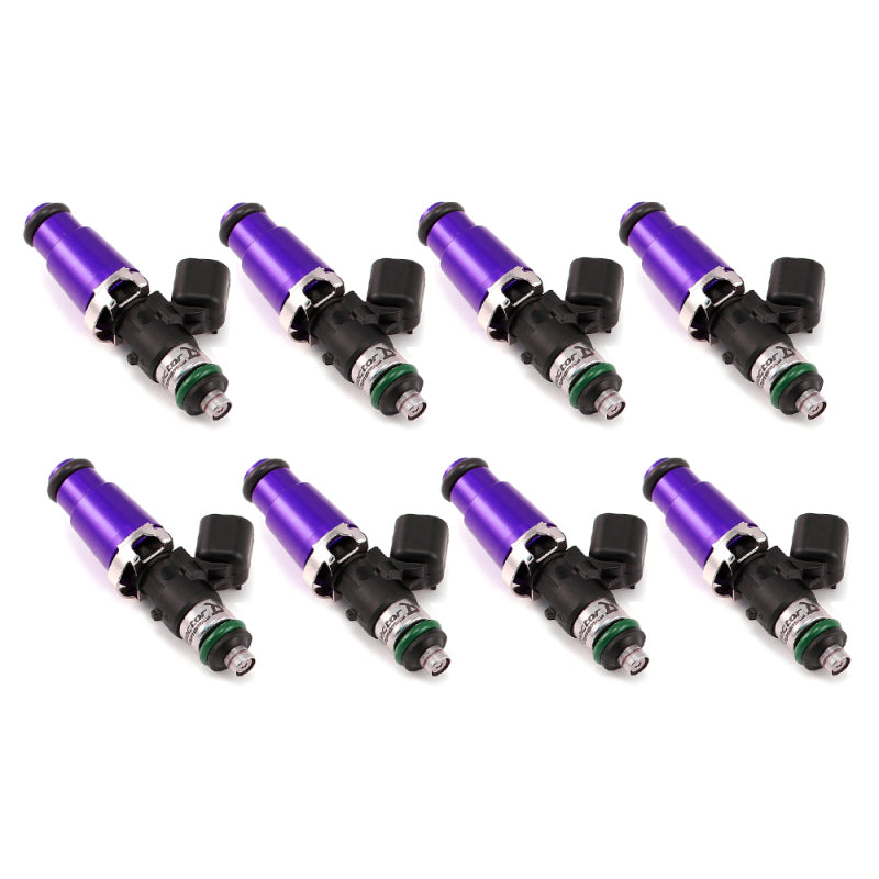 Injector Dynamics ID1050X Injectors 14mm (Purple) Adaptors (Set of 8)