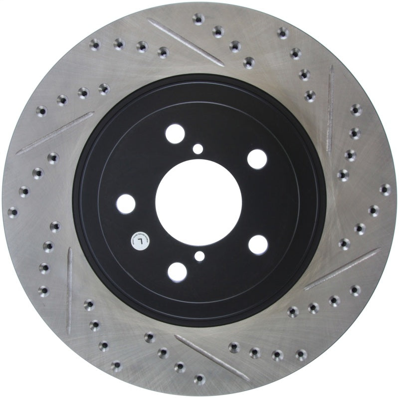 StopTech Slotted &amp; Drilled Sport Brake Rotor