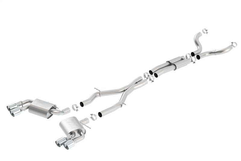 Borla Chevy 16-17 Camaro 6.2L ATAK Catback w/ Dual Tips (NPP) Dual Split Rear Exit