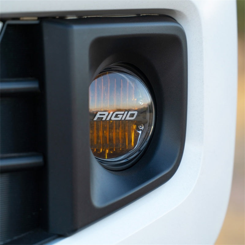 Rigid 14+ Toyota 4Runner/Tundra &amp; 16+ Tacoma 360-Series 4in LED SAE J583 Fog Light Kit