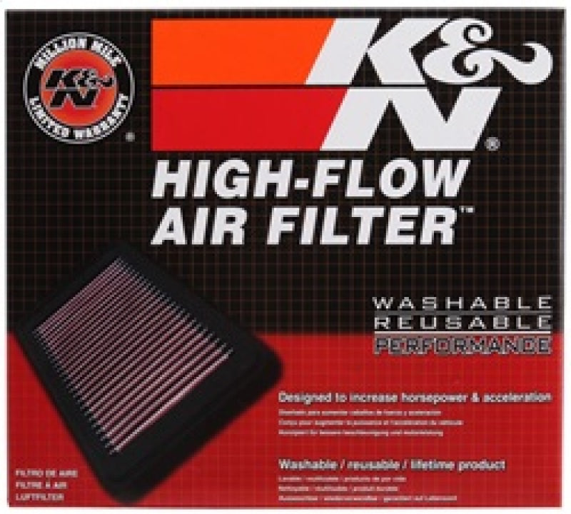 K&amp;N 11-13 Kawasaki Z1000 1000/ ZX1000 Ninja / 11-12 Z1000 SX / 12 Versys 1000 Replacement Air Filter