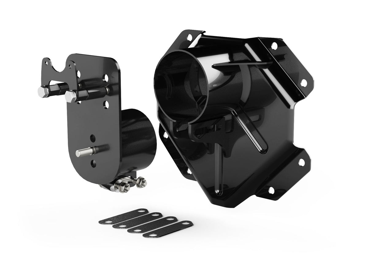 ~(18.4 lbs. 18X14X8)~ JK Spare Tire Mounting Kit  HD Adjustable 07-Pres Wrangler JK TeraFlex