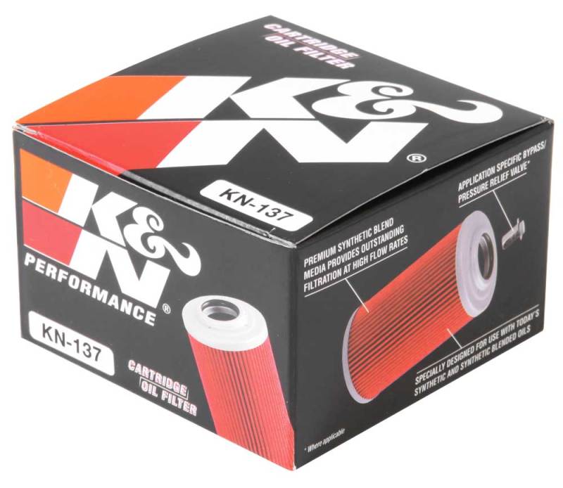 K&amp;N Suzuki 2.375in OD x 1.469in H Oil Filter