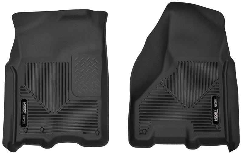 Husky Liners 12-13 Dodge Ram 1500/ 12 2500 &amp; 3500 X-Act Contour Black Front Floor Liners