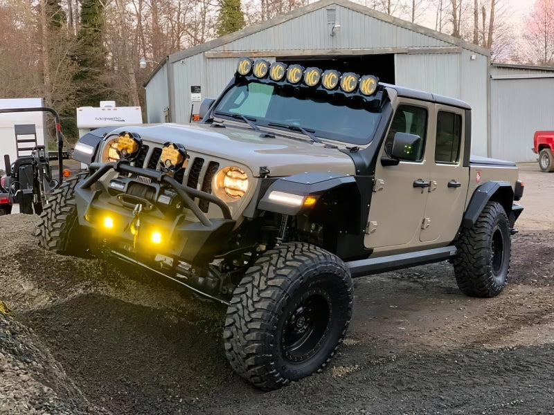 Oracle Jeep Wrangler JL Smoked Lens LED Front Sidemarkers SEE WARRANTY