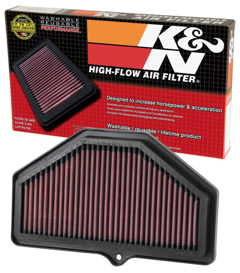 K&amp;N 04-05 Suzuki GSXR600/GSXR750 Replacement Air Filter