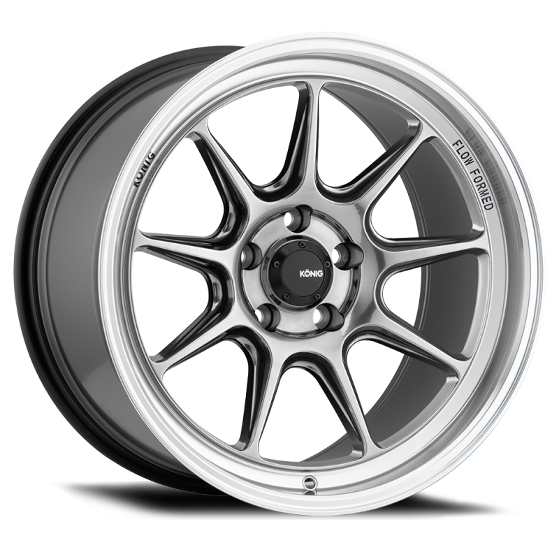 Konig Countergram 15x8 4x100 ET25 Hyper Chrome / Machined Lip