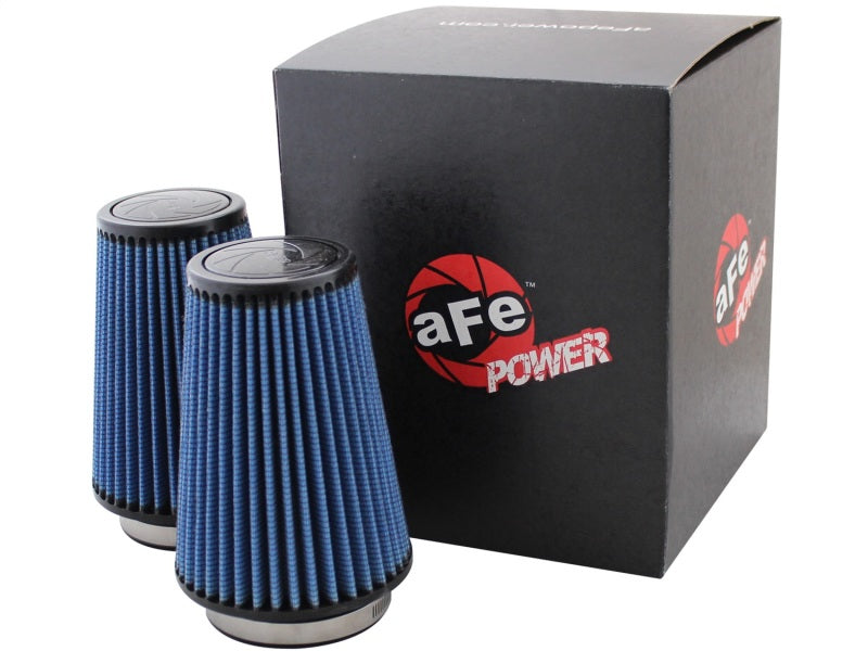 aFe MagnumFLOW IAF PRO 5R EcoBoost Stage 2 Replacement Air Filter 3-1/2F x 5B x 3-1/2T x 7H x 1 FL