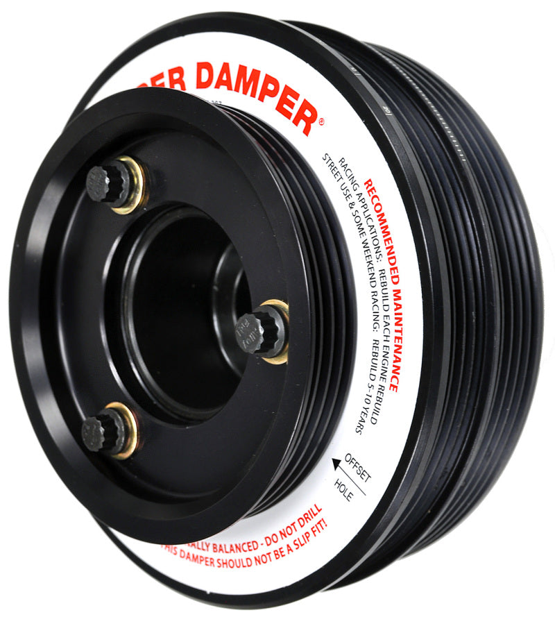 ATI Damper - 5.67in - Alum - (2) 4 &amp; 5 Grv - Nissan - SR20 Rwd - Street - 1Pc