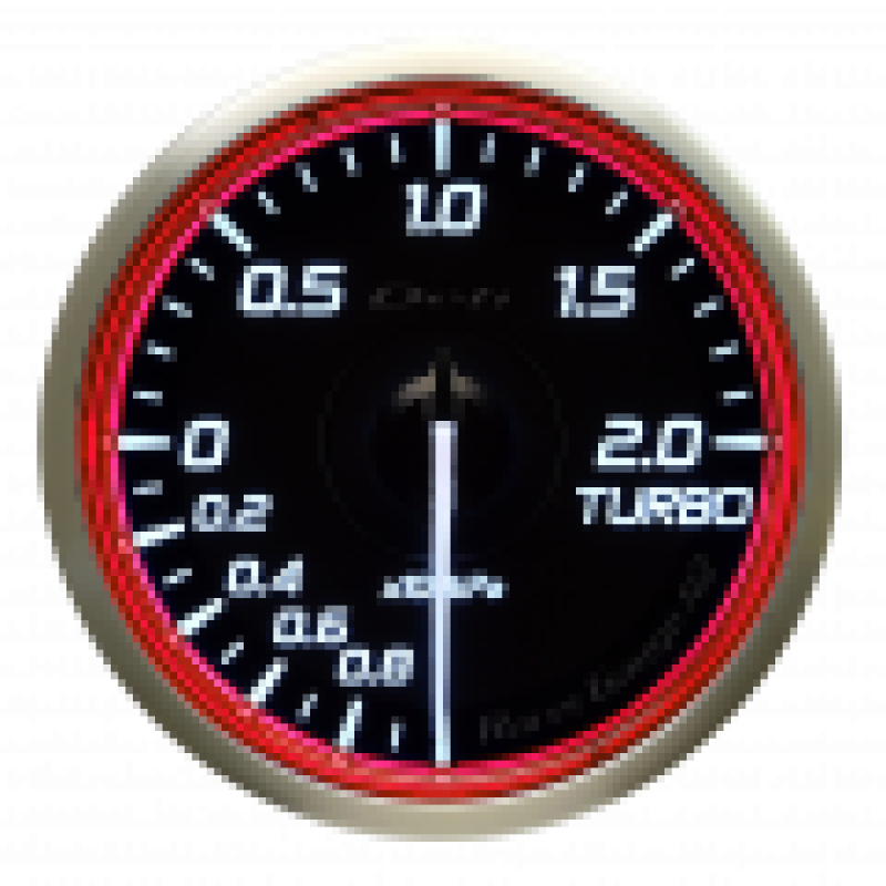 DEFI Racer Gauge N2 60mm Turbo 200kPa Red