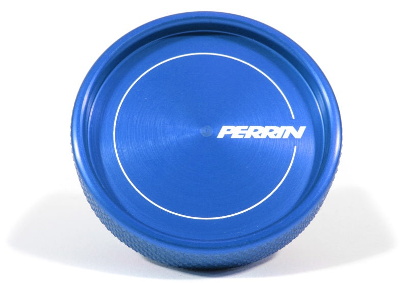 Perrin 02-21 Subaru WRX / 2022 BRZ &amp; GR86 / 04-21 STI / 00-18 Forester XT Oil Fill Cap - Blue