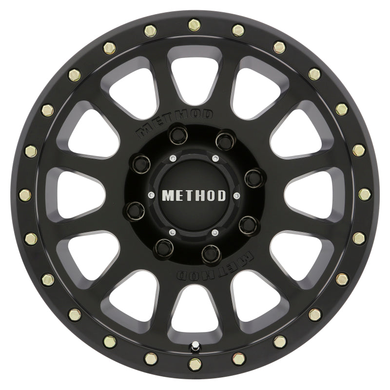 Method MR305 NV HD 18x9 +18mm Offset 8x6.5 130.81mm CB Matte Black Wheel