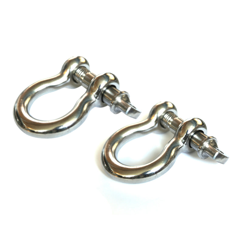 Rugged Ridge Stainless Steel 3/4in D-Shackles