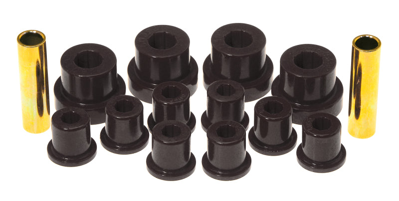 Prothane 76-86 Jeep CJ5/CJ7 Front Spring &amp; Shackle Bushings - Black