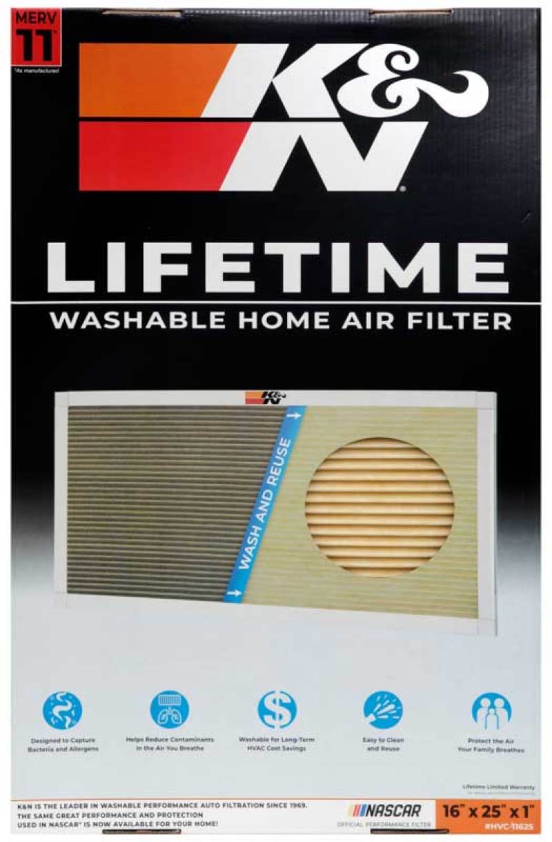 K&amp;N HVAC Filter - 16 x 25 x 1