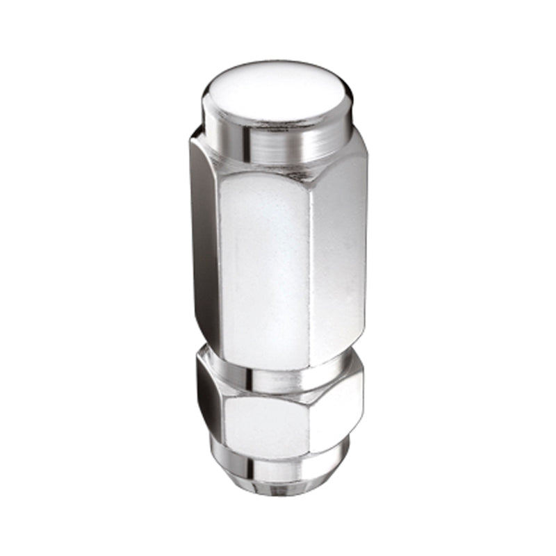 McGard Hex Lug Nut (Cone Seat / Duplex) 9/16-18 / 7/8 Hex / 2.5in. Length (8-Pack) - Chrome