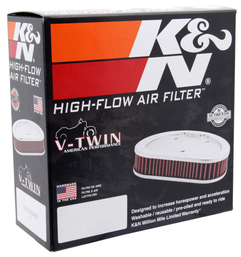 K&amp;N Custom Air Filter 6.25in OS Width / 9.688in OS Length / 2.188in Height