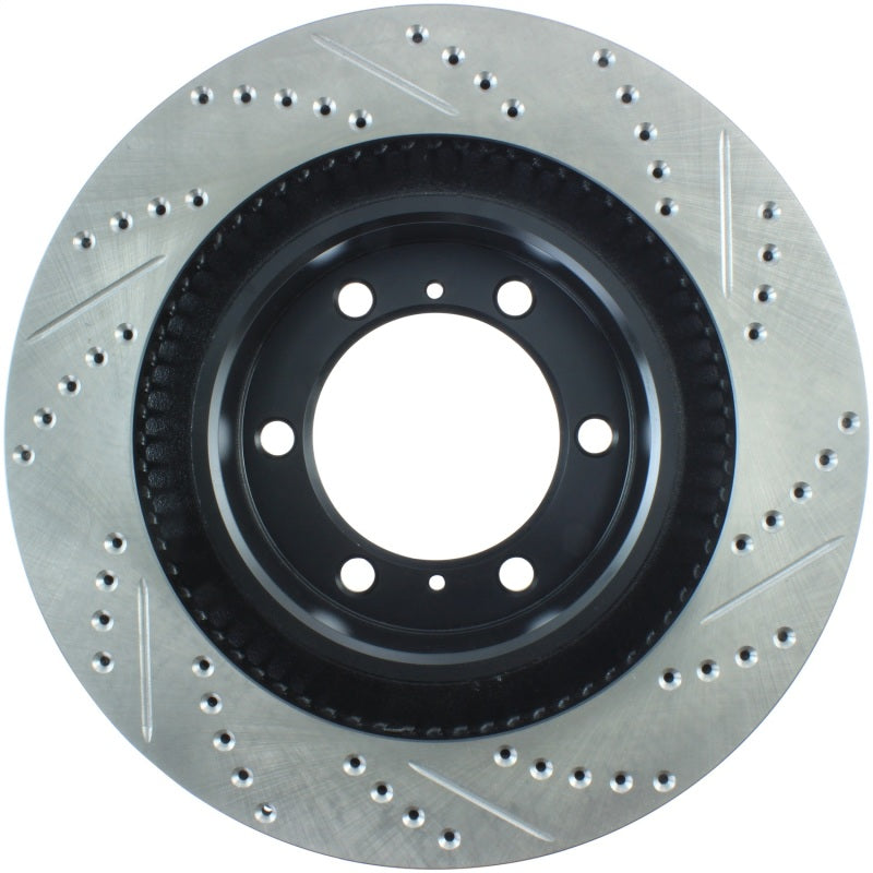 StopTech Slotted &amp; Drilled Sport Brake Rotor