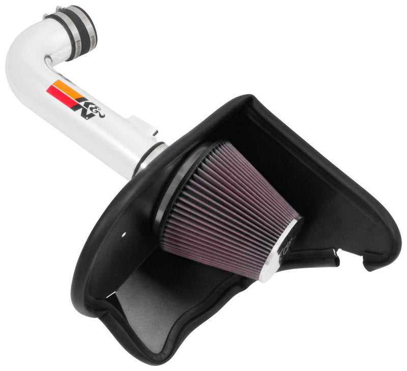 K&amp;N 16-17 Chevy Camaro 3.6L Silver Typhoon Short Ram Intake