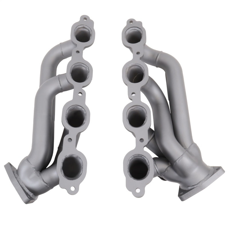 BBK 14-18 GM Truck 5.3/6.2 1 3/4in Shorty Tuned Length Headers - Titanium Ceramic