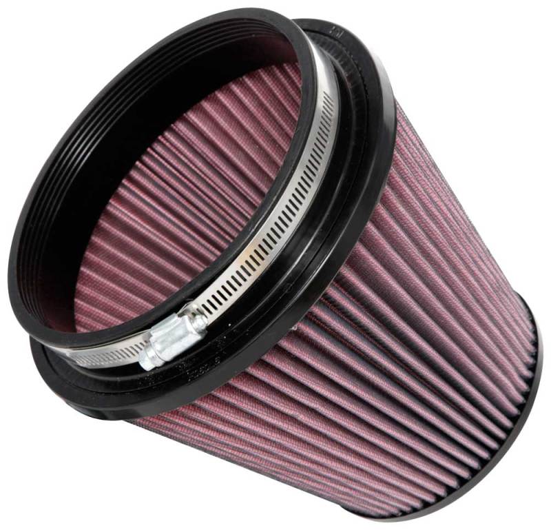 K&amp;N Universal Clamp-On Air Filter 6in FLG / 7-1/2in B / 5in T / 6-1/2in H