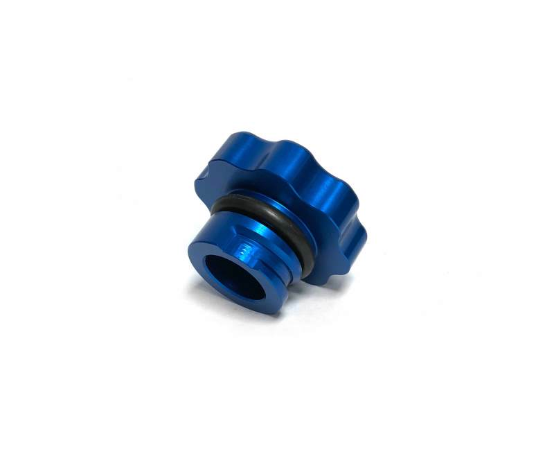 Fleece Performance 01-16 GM 2500/3500 Duramax Billet Oil Cap Cover - Blue