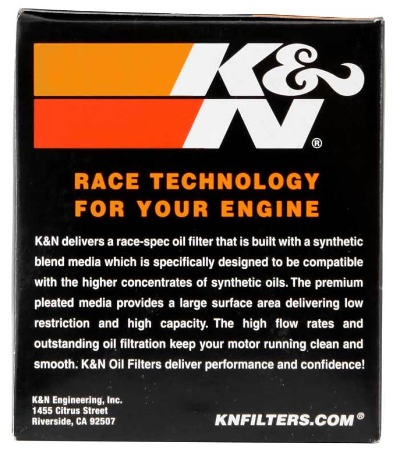 K&amp;N Honda / Kawasaki 3.25in OD x 3.719in H Oil Filter