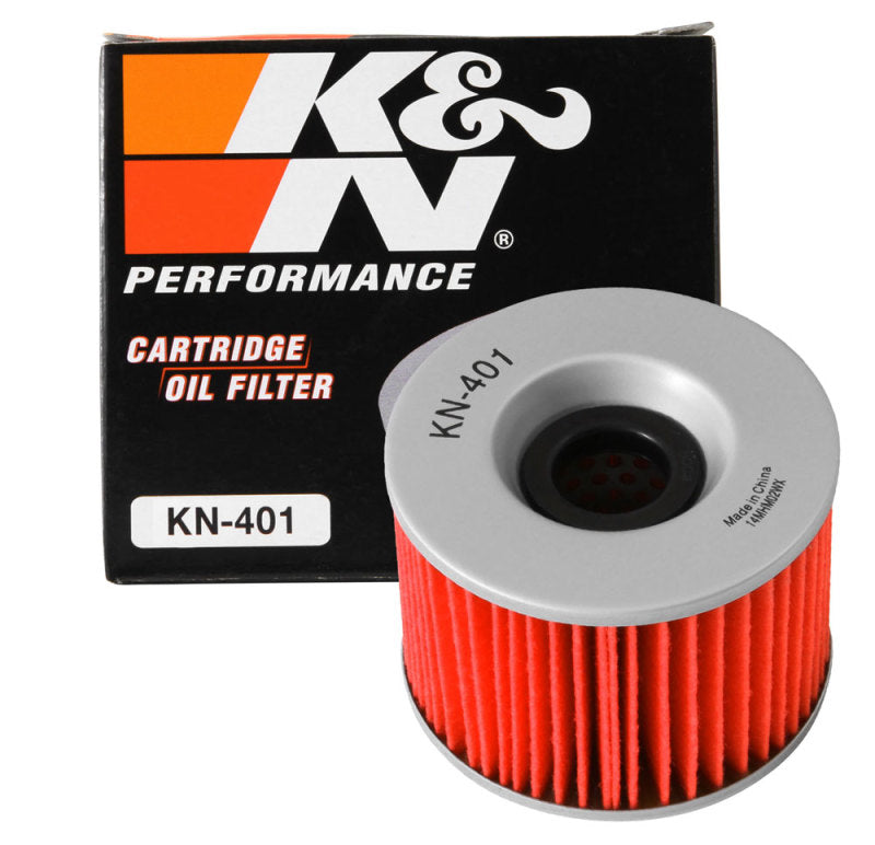 K&amp;N Honda / Kawasaki / Yamaha / Triumph 3in OD x .75ID x 2.210in H Oil Filter