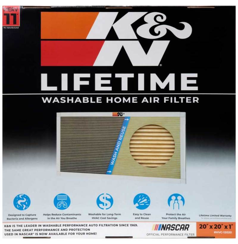 K&amp;N HVAC Filter - 20 x 20 x 1