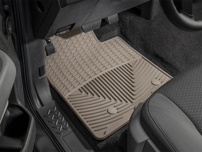 WeatherTech 82-93 Chevrolet S10 Pickup Front Rubber Mats - Tan