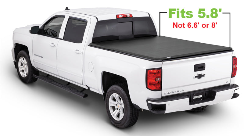 Tonno Pro 14-19 Chevy Silverado 1500 5.8ft Fleetside Tonno Fold Tri-Fold Tonneau Cover