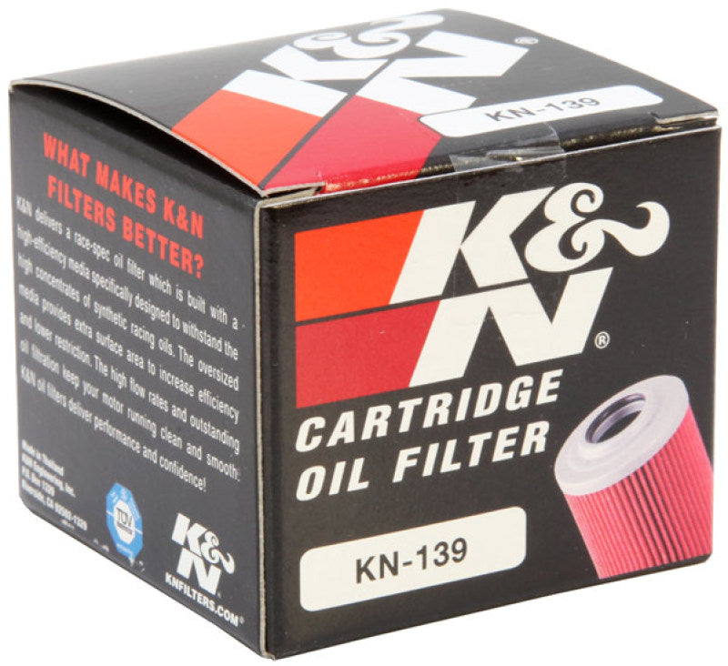 K&amp;N Suzuki / Kawasaki / Arctic 1.75in OD x 1.719in H Oil Filter