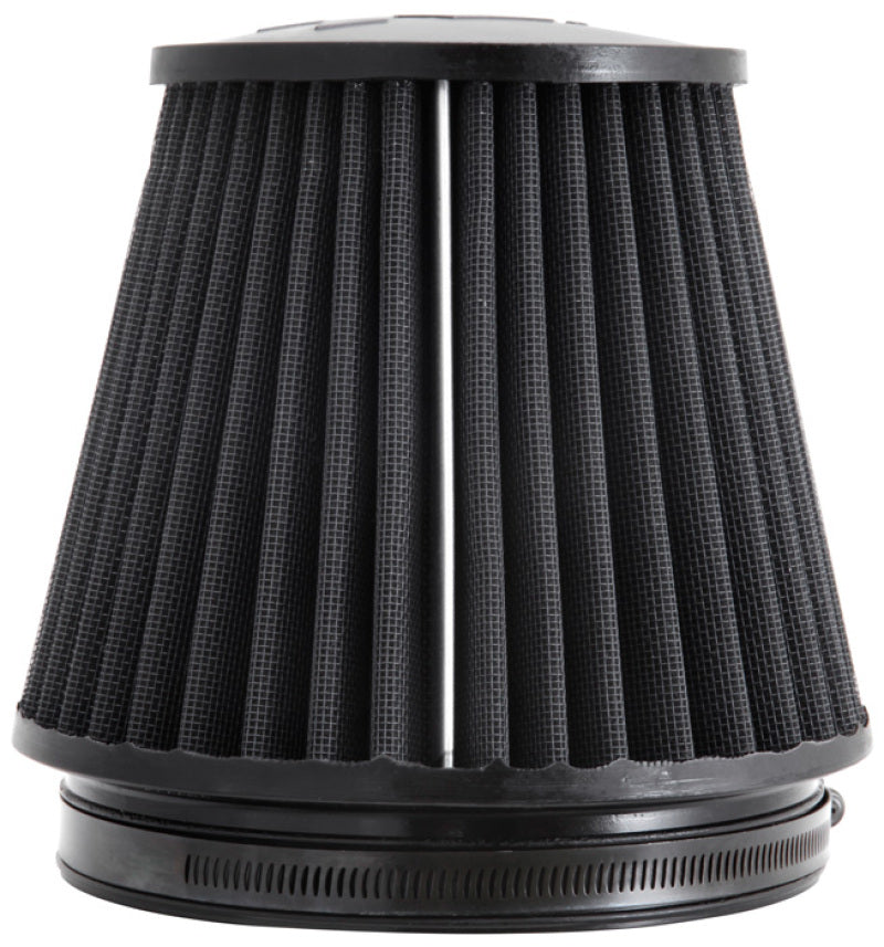 K&amp;N Universal Rubber Filter Round Tapered 6in Flange ID x 7.5in Base OD x 5.25in Top OD x 6in Height