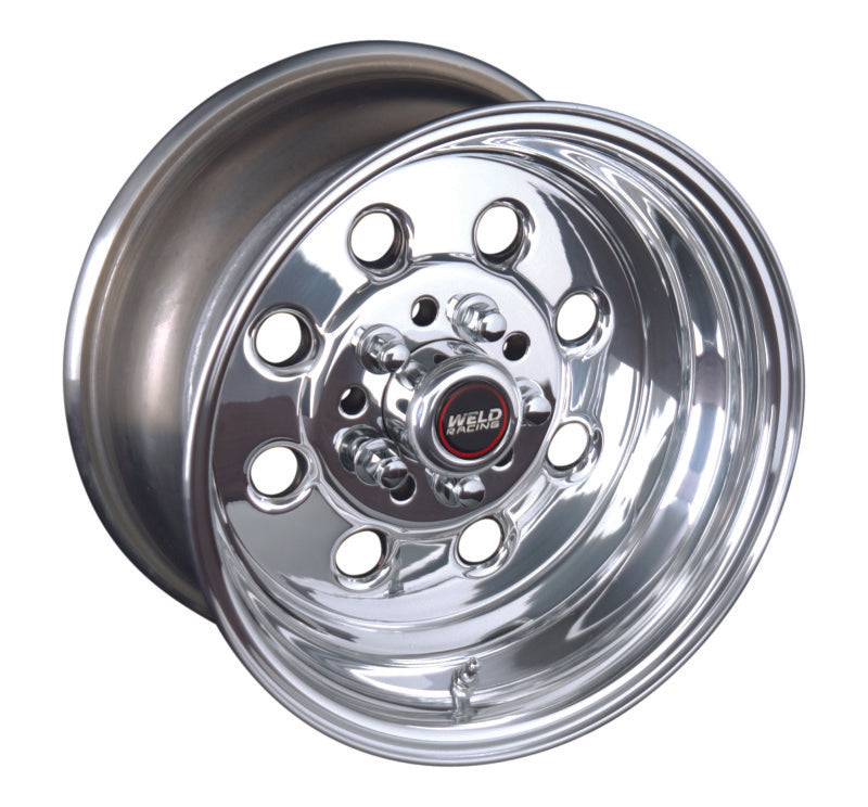 Weld Draglite 15x8 / 5x4.5 &amp; 5x4.75 BP / 5.5in. BS Polished Wheel - Non-Beadlock