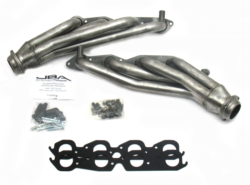 JBA 96-00 GM Truck 7.4L Voretc w/EGR &amp; A.I.R. 1-3/4in Primary Raw 409SS Cat4Ward Header