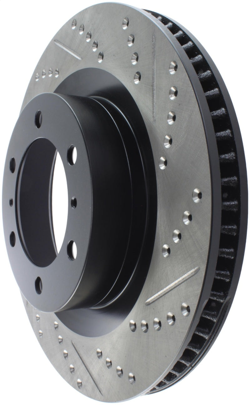 StopTech Slotted &amp; Drilled Sport Brake Rotor