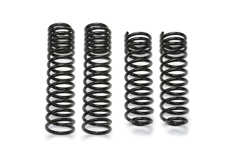 Fabtech 07-18 Jeep JK 4WD 4-Door 5in Front &amp; Rear Long Travel Coil Spring Kit